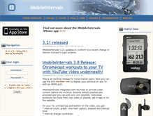 Tablet Screenshot of imobileintervals.com